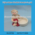 Superior quality ceramic candle holder in santa claus shape